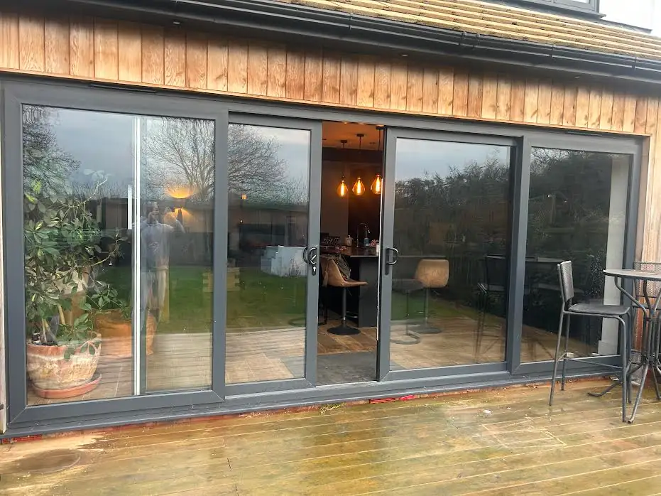 Composite door installation